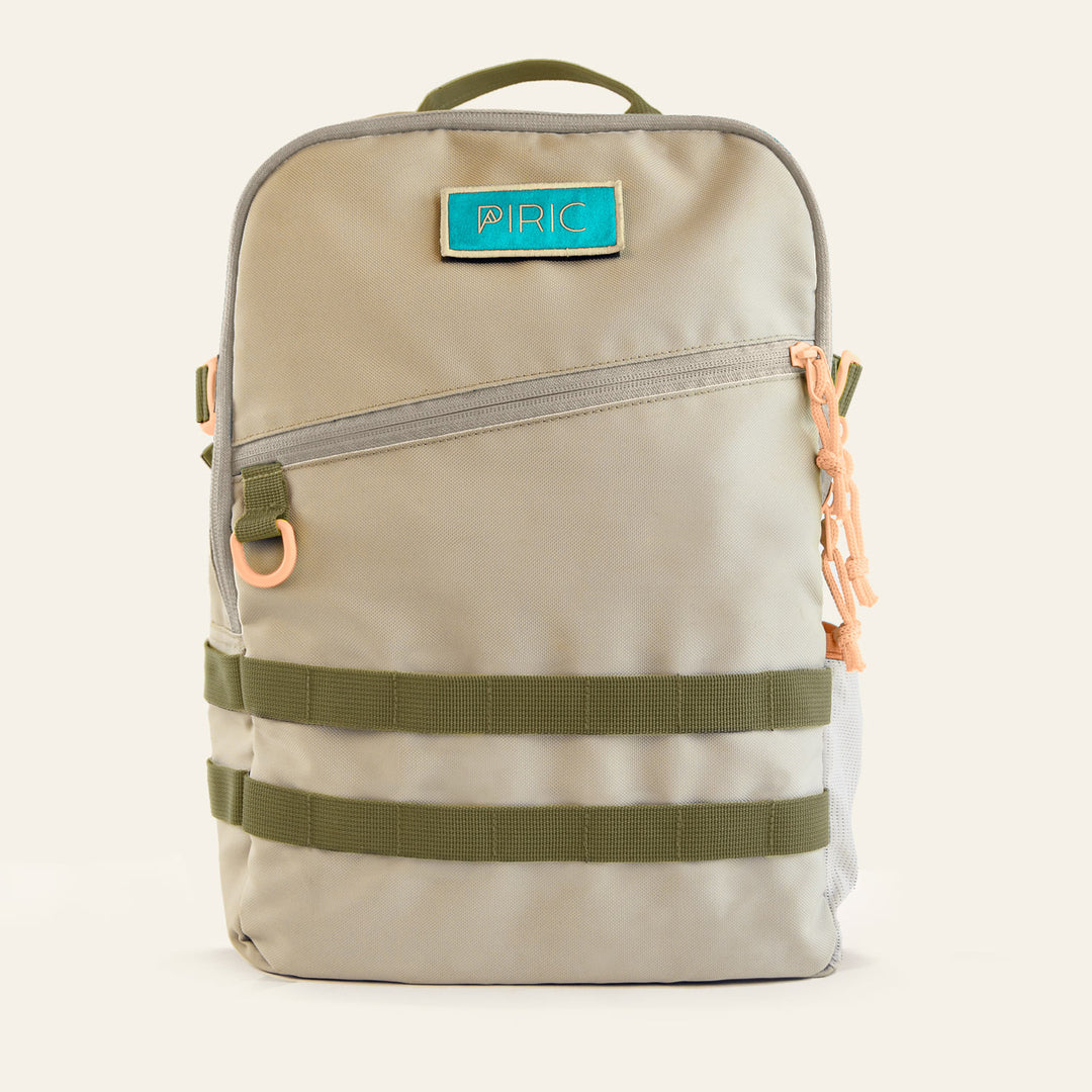 artz salmon laptop backpack Atlas 16 Backpack + Cartographer Pouch